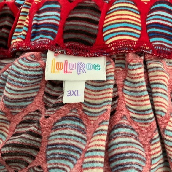 Lularoe Madison Skirt Geometric Print Size 3XL - Picture 3 of 7